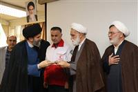 مراسم تکریم و معارفه مسئول دفتر نمایندگی ولی فقیه در هلال احمر استان تهران