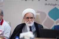 مراسم اختتامیه گردهمایی چهادهمین اجلاس مسئولان دفاتر حوزه نمایندگی ولی فقیه در هلال‌احمر