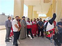 بازدید مسئول دفتر نمایندگی ولی‌فقیه در جمعیت هلال‌احمر استان از طرح بازآموزی نجاتگران در شهرستان کهگیلویه