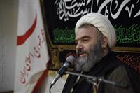 مراسم  سوگواری شهادت حضرت زهرا سلام الله علیها در جمعیت هلال احمر برگزار شد