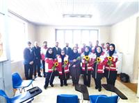 گزارش تصویری تجلیل از دختران شایسته ی هلال‌احمر در سراسر کشور