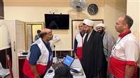 بازرس ویژه حوزه نمایندگی ولی‌فقیه از مراکز درمانی عتبات بازدید کرد؛ تأکید بر تقویت فعالیت‌های فرهنگی و خدمت جهادی