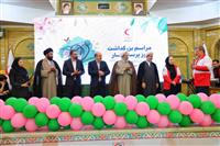 برگزاری مراسم جشن ولادت حضرت زینب(س) و تجلیل از پرستاران جمعیت هلال احمر